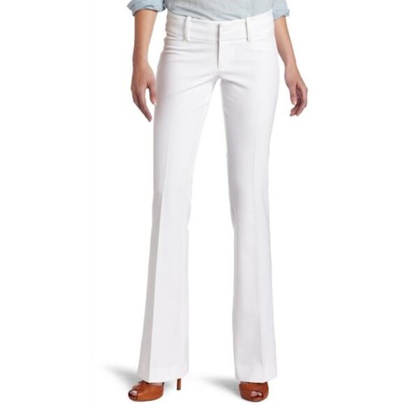 Lilly Pulitzer Resort White Jet Set Bootcut Trousers Size 6 Style 26666 - Picture 1 of 14